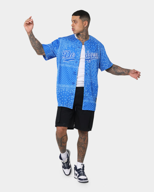 Majestic Athletic Los Angeles Dodgers Wordmark Replica Jersey Royal Blue