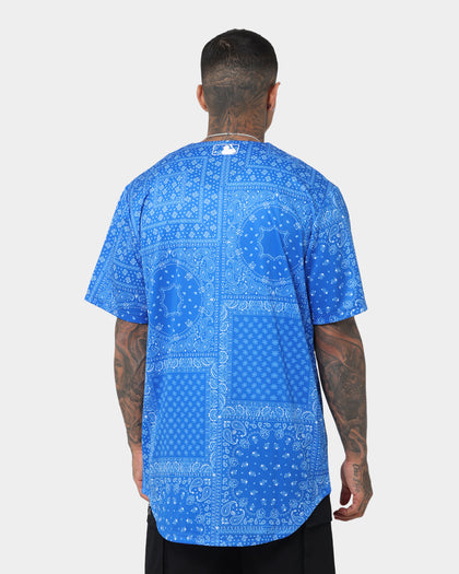 Majestic Athletic Los Angeles Dodgers Wordmark Replica Jersey Royal Blue