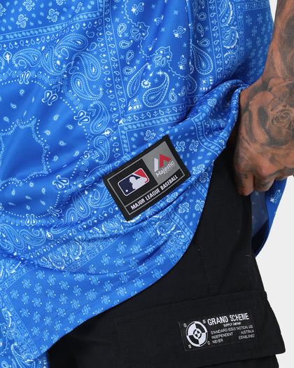 Majestic Athletic Los Angeles Dodgers Wordmark Replica Jersey Royal Blue