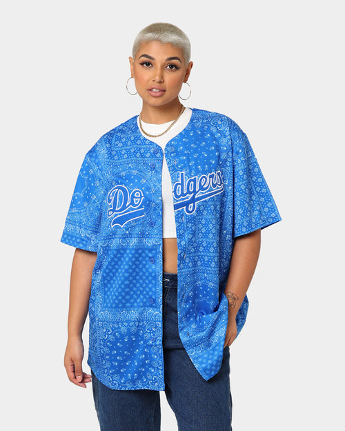 Majestic Athletic Los Angeles Dodgers Wordmark Replica Jersey Royal Blue