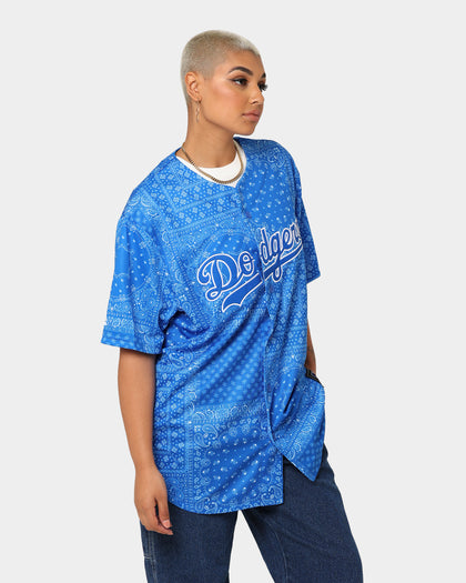 Majestic Athletic Los Angeles Dodgers Wordmark Replica Jersey Royal Blue