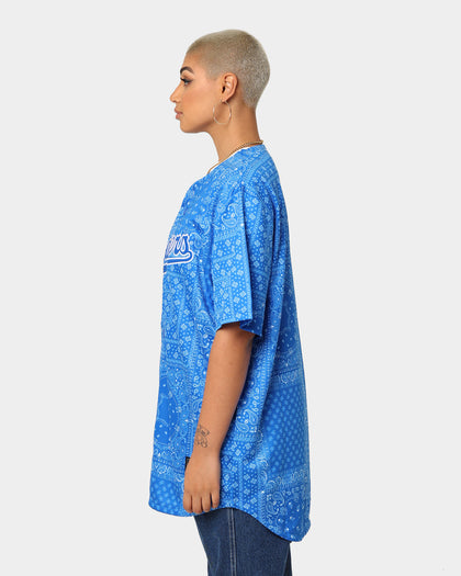 Majestic Athletic Los Angeles Dodgers Wordmark Replica Jersey Royal Blue