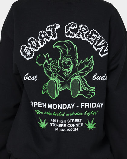 Goat Crew Best Buds Crewneck Black