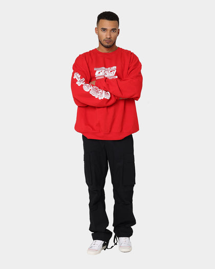 Goat Crew Anime Crewneck Red