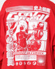 Goat Crew Anime Crewneck Red