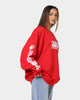 Goat Crew Anime Crewneck Red