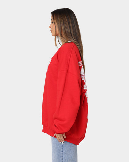 Goat Crew Anime Crewneck Red