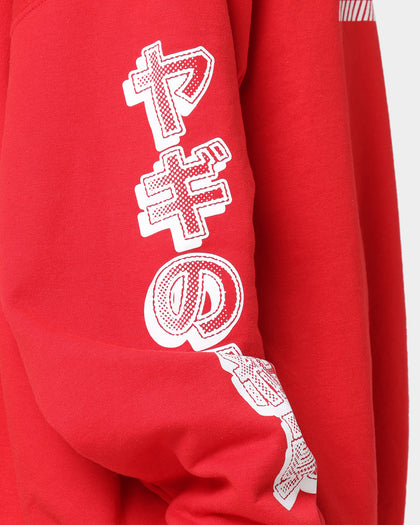 Goat Crew Anime Crewneck Red