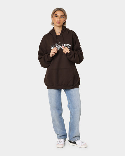 Rats Get Fat Butterfly Effect Hoodie Brown