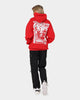 Goat Crew Anime Hoodie Red