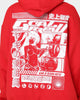 Goat Crew Anime Hoodie Red