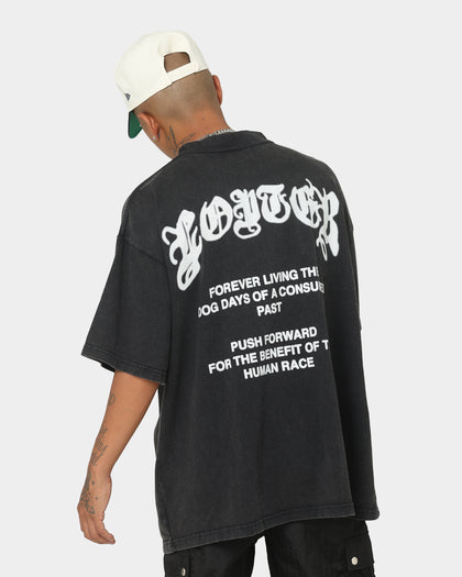 Loiter Dog Days T-Shirt Black Wash