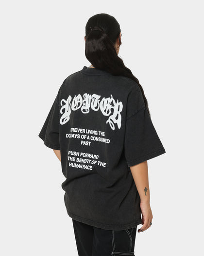 Loiter Dog Days T-Shirt Black Wash