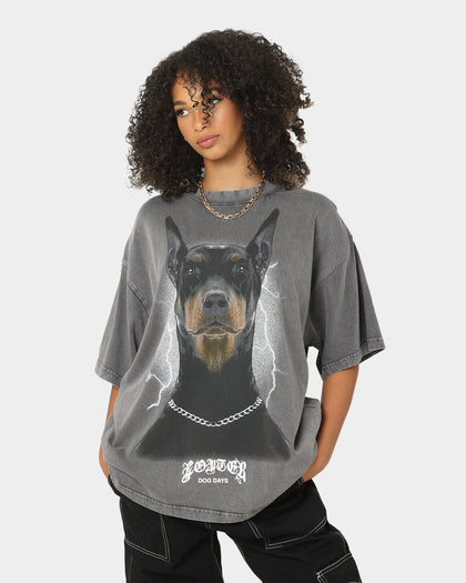 Loiter Dog Days T-Shirt Charcoal