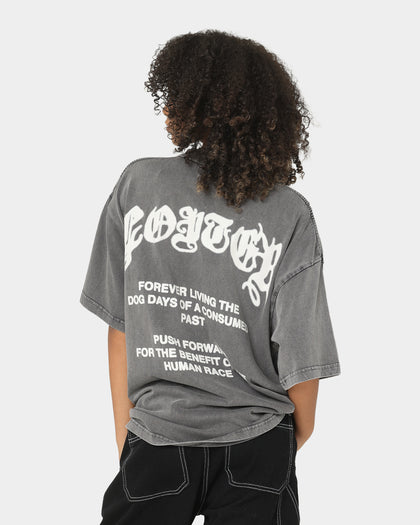 Loiter Dog Days T-Shirt Charcoal