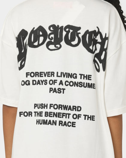 Loiter Dog Days T-Shirt Off White