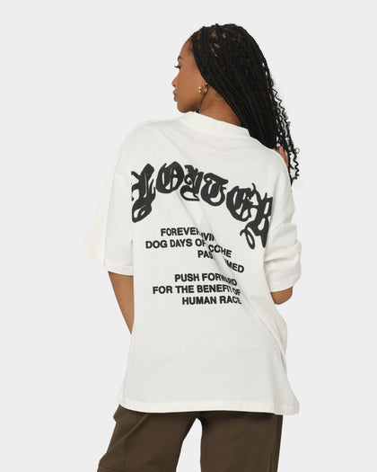 Loiter Dog Days T-Shirt Off White