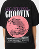Loiter Global Records T-Shirt Off Black