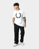 Fred Perry Flock Laurel Wreath T-Shirt White