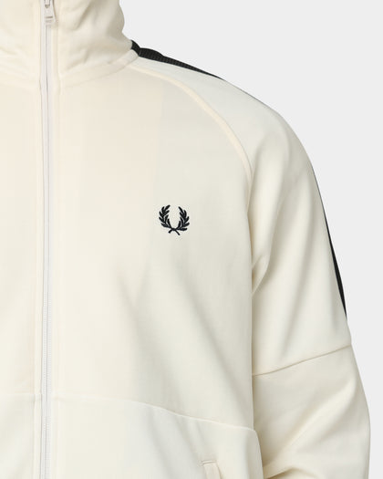 Fred Perry Panelled Track Jacket Ecru