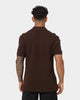 Fred Perry Pique Polo Shirt Rich Brown