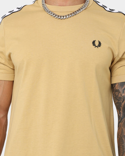 Fred Perry Taped Ringer T-Shirt Desert