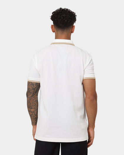 Fred Perry Twin Tipped Fred Perry Polo Shirt Snowwhite/Desert/Desert