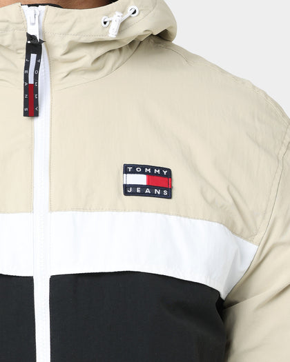Tommy Jeans TJM Chicago Colourblock Windbreaker Black/Multi-Colour