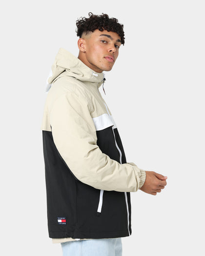 Tommy Jeans TJM Chicago Colourblock Windbreaker Black/Multi-Colour