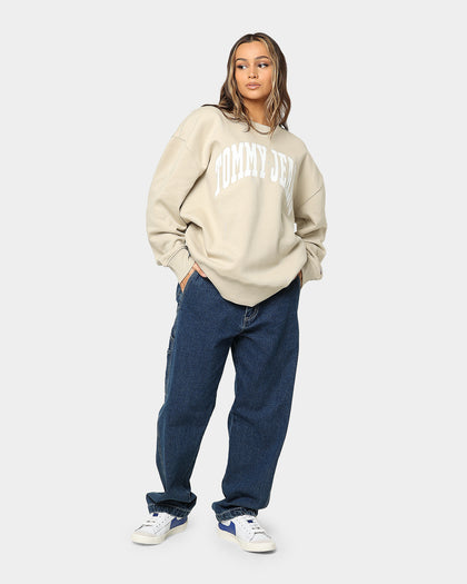 Tommy Jeans College 1 Crewneck Savannah Sand