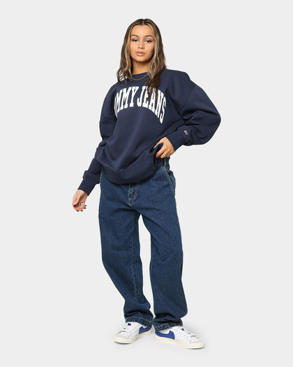 Tommy Jeans College 1 Crewneck Twilight Navy