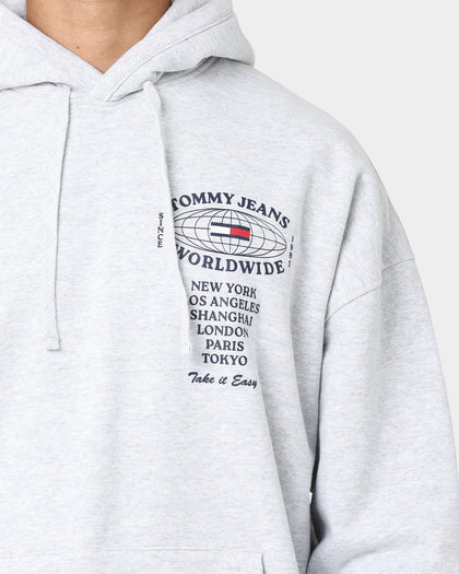 Tommy Jeans Modern Essentials Hoodie Silver Grey Heather