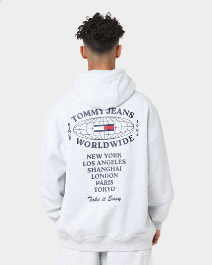 Tommy Jeans Modern Essentials Hoodie Silver Grey Heather