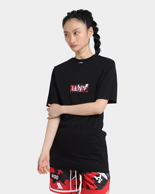 The Anti Order Storm Camo Box Logo T-Shirt Black