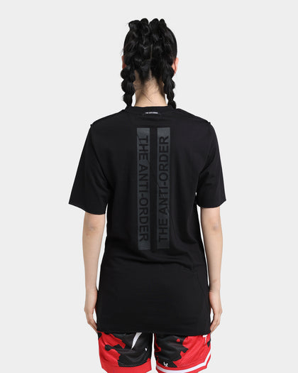 The Anti Order Storm Camo Box Logo T-Shirt Black