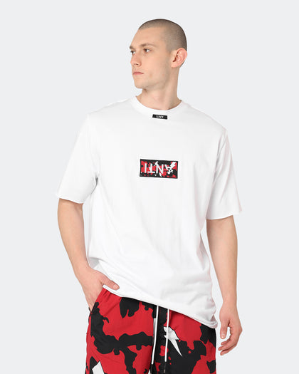The Anti Order Storm Camo Box Logo T-Shirt White
