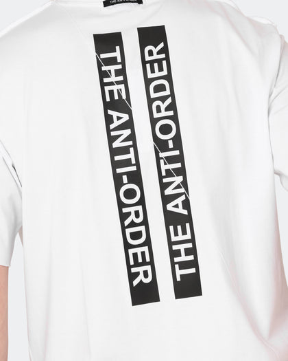 The Anti Order Storm Camo Box Logo T-Shirt White