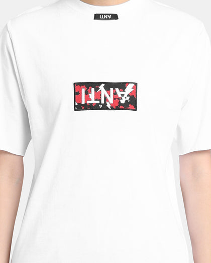 The Anti Order Storm Camo Box Logo T-Shirt White
