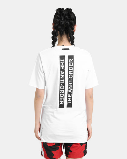 The Anti Order Storm Camo Box Logo T-Shirt White