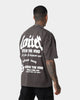 Loiter Void Multi Logo Vintage T-Shirt Charcoal