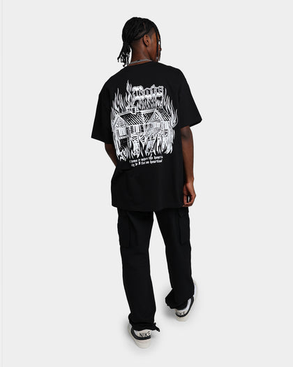 Rats Get Fat Rats Heartless T-Shirt Black