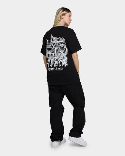 Rats Get Fat Rats Heartless T-Shirt Black