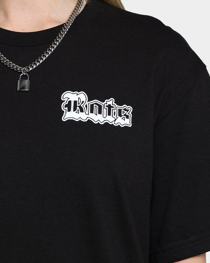 Rats Get Fat Rats Heartless T-Shirt Black