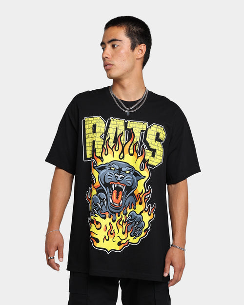 Rats Get Fat Rats Hellcat T-Shirt Black
