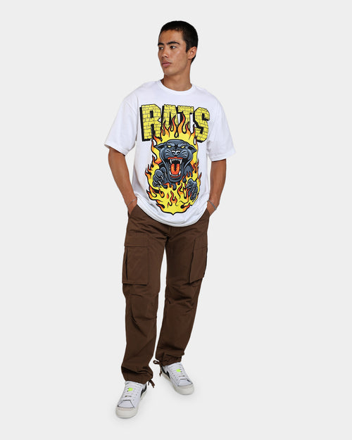Rats Get Fat Rats Hellcat T-Shirt White