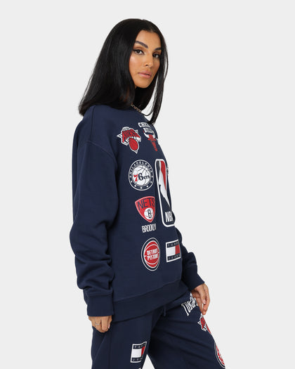 Tommy Jeans Tommy Jeans X NBA M6 Crewneck Twilight Navy