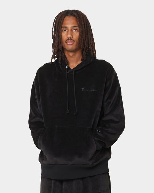Champion RB Velour Hoodie Black