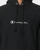 Champion Reverse Weave Relaxed Hem Hoodie Black