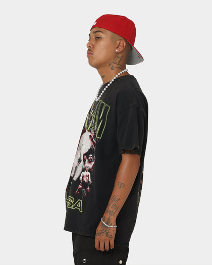 Goat Crew X Bam Bam Vintage T-Shirt Black Wash