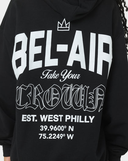 Bel Air Take Your Crown Hoodie Black